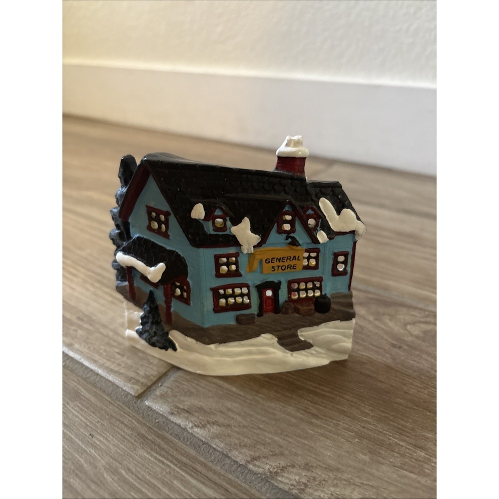 Charles Dickens Era Figurines General Store Tealight Candleholder